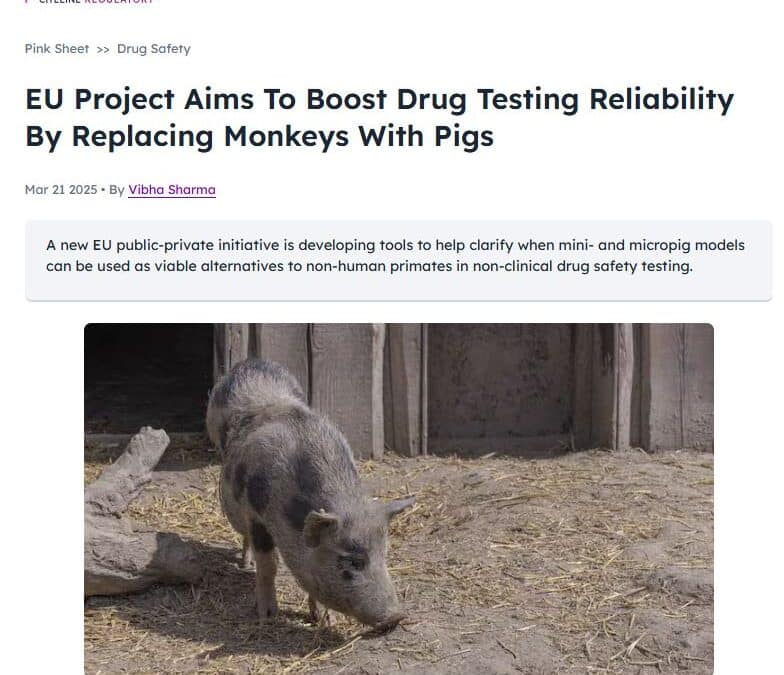 NHPig featured in Citeline’s Pink Sheet